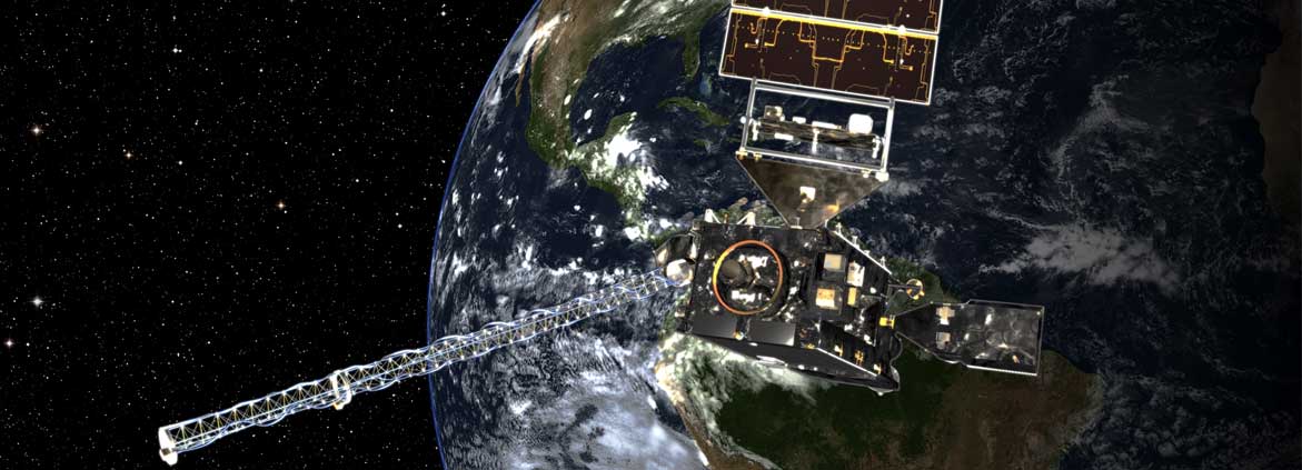 How are satellites used to observe the ocean?