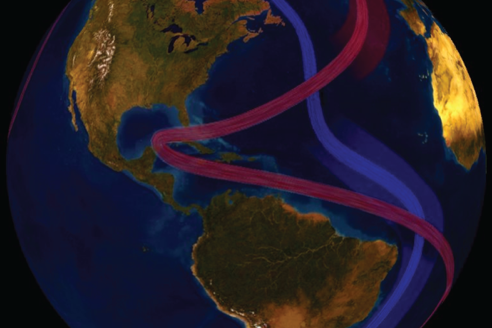 What is the Atlantic Meridional Overturning Circulation (AMOC)?
