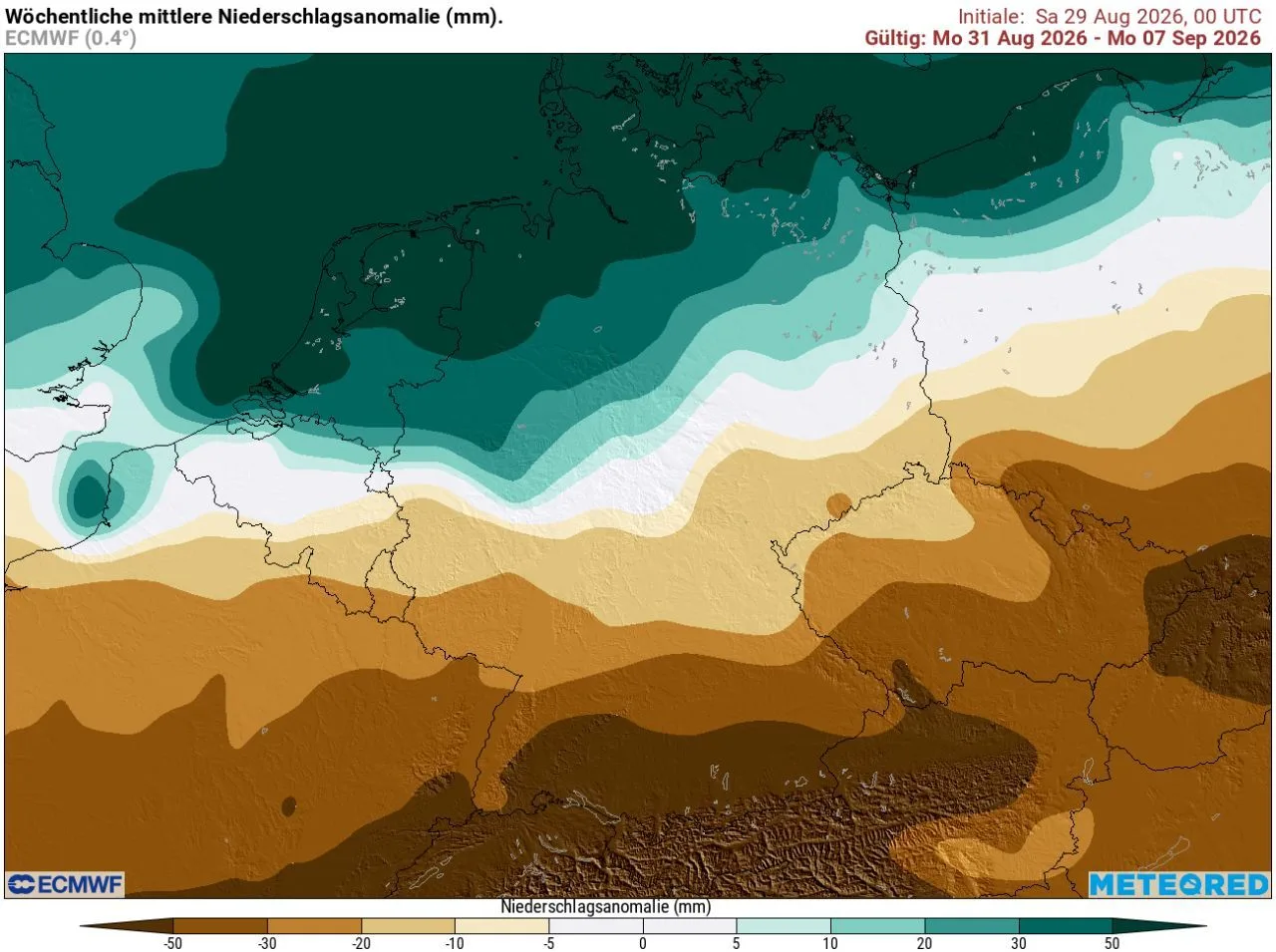 Image accompanying: “Suspiciously quiet over the Atlantic” – and a giant in the Pacific is already writing our winter forecast