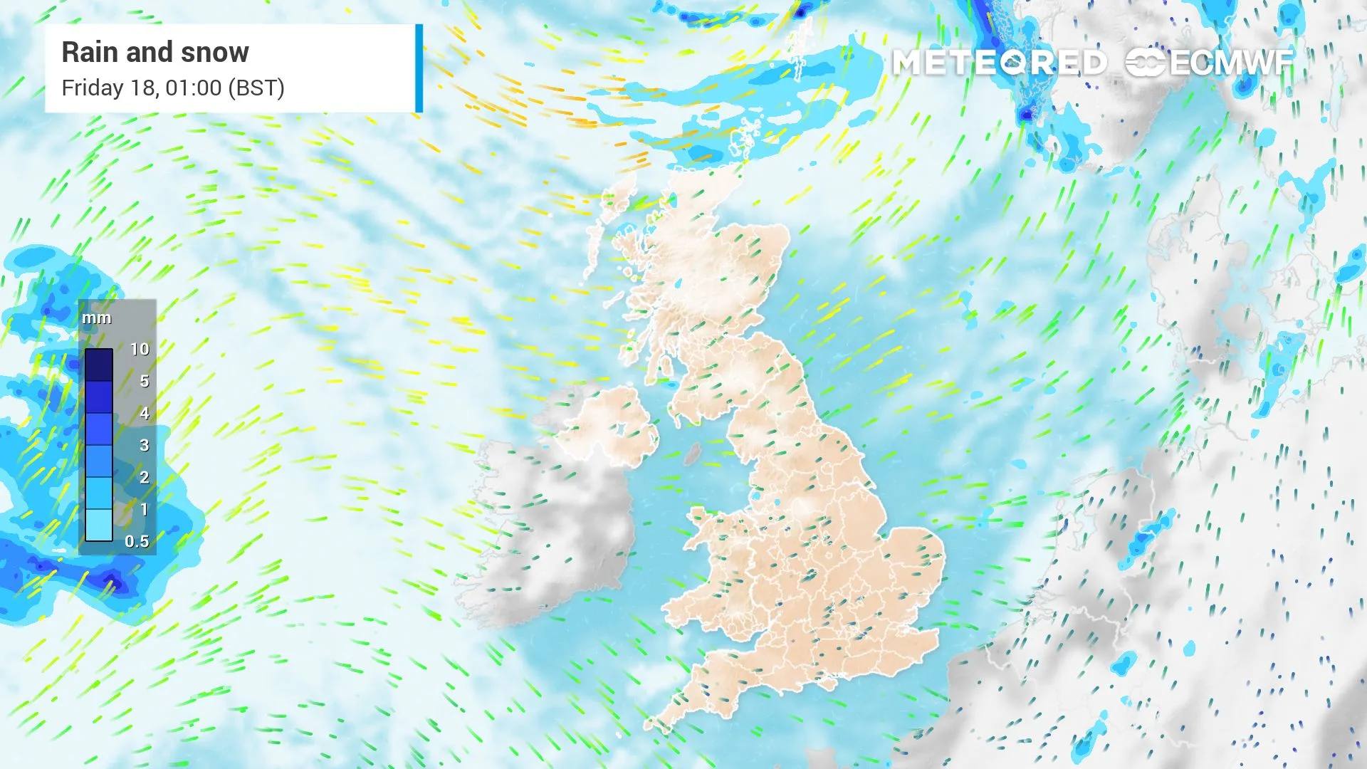 Image accompanying: UK weather: Rain eases as fresher air arrives – but more wet weather is on the way