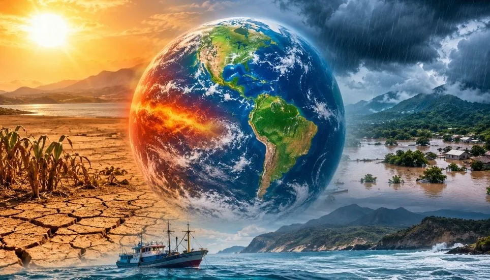 Image accompanying: El Niño strengthens, already disrupting weather and food production across different parts of the world