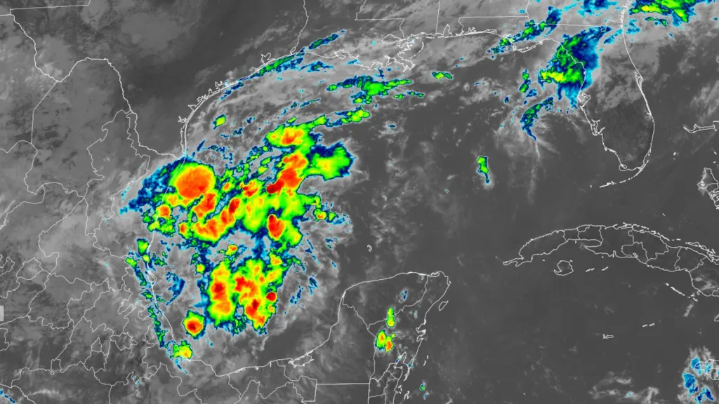 Image accompanying: A storm may be brewing in the Gulf