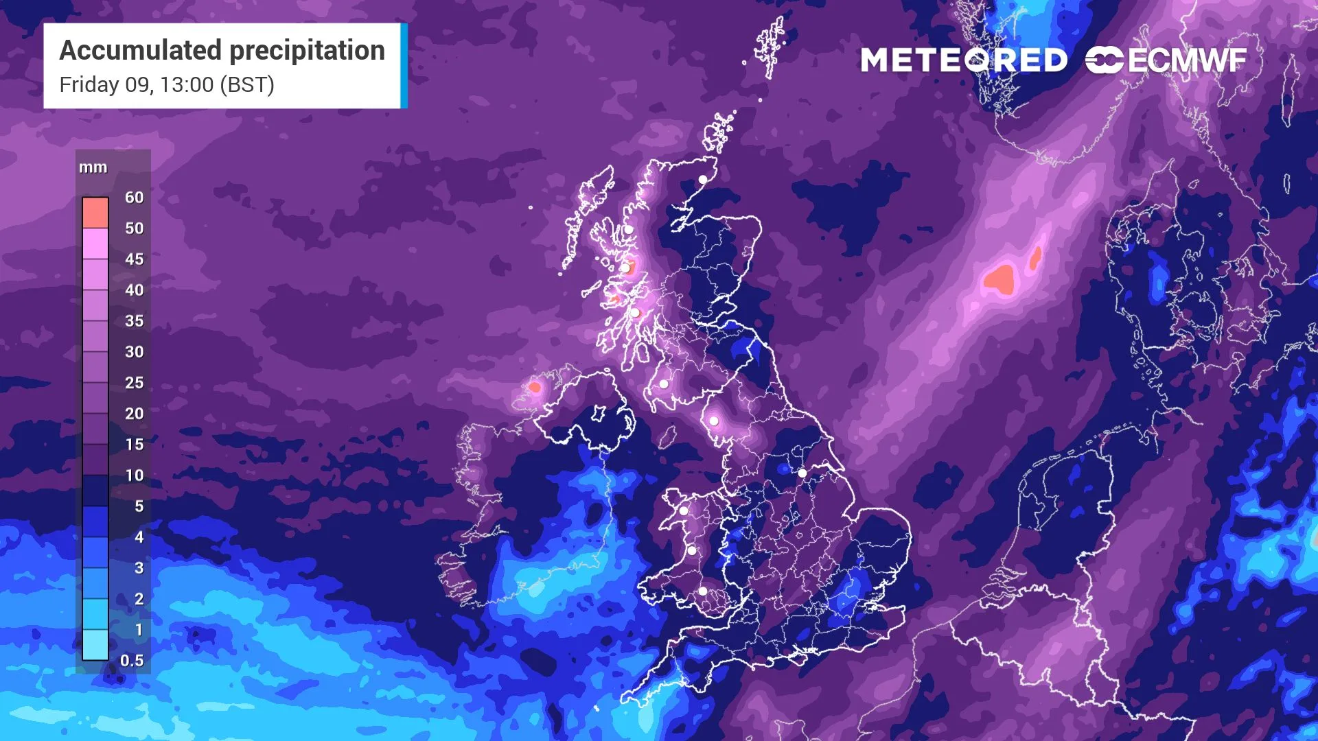 Image accompanying: England and Wales to receive up to 30mm of much-needed rain. Is it going to continue to rain?