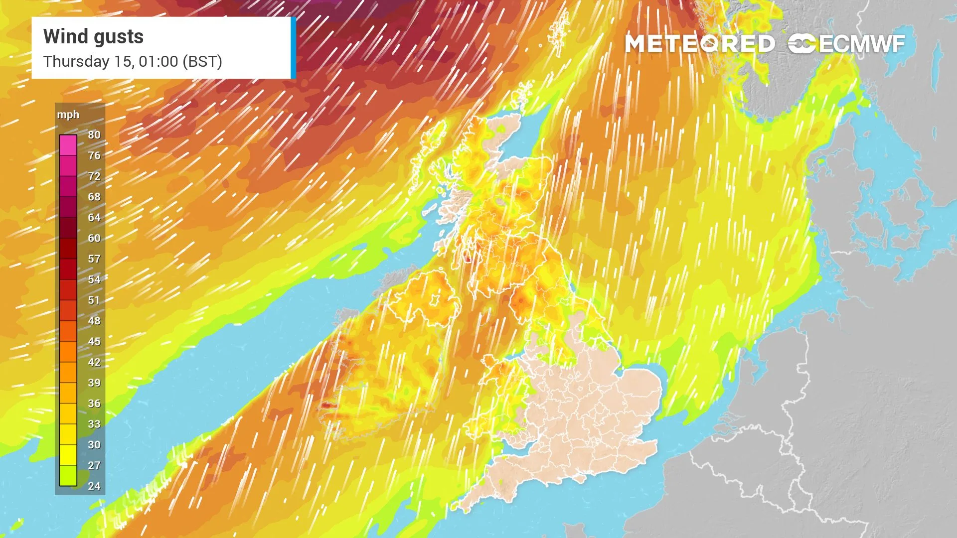 UK weather: Ex-Hurricane Isaias to bring 23°C warmth and 70mph gusts – where will be worst hit?
