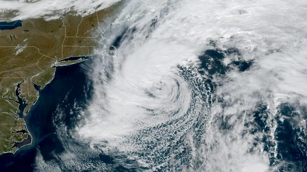 Image accompanying: Subtropical Storm Josephine forms in the Atlantic